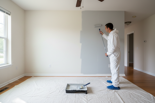 paintint wtih Benjamin Moore paint 